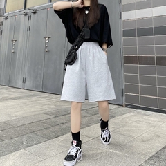 Quần short trơn basic unisex dành cho cả nam nữ