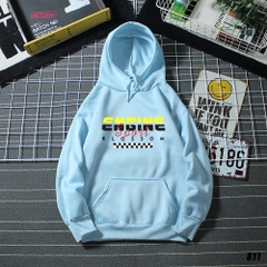 Áo khoác Hoodie Nỉ Bông HY KOREA Unisex ENGINE 811