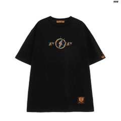 Áo phông nam nữ unisex form rộng tay lỡ Sấm sét 1048 HY KOREA