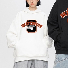 Áo khoác hoodie Nam Nữ HY KOREA SKATEBOARD 830 Streetwear Vải Nỉ Bông