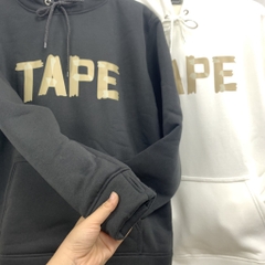 Áo Hoodie Oversize Form rộng, Áo nỉ chui đầu Unisex Tape DC290