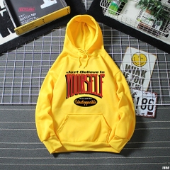 Áo hoodie Nam Nữ YOURSELF 1050 Streetwear Vải Nỉ Bông HY KOREA