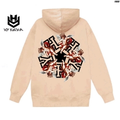 Áo hoodie Nam Nữ Thiên thần HY 1069 Streetwear Vải Nỉ Bông