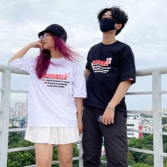 TL24 Áo Thun Tay Lỡ Unisex ĐÀO VÀ CÒ