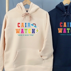 Áo Khoác Hoodie Nam Nữ HY KOREA Caia Watch 761 Vải nỉ Bông