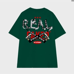 Áo Thun Nam Nữ Tay Lỡ Cotton 100 RealFaker 1112 HY KOREA