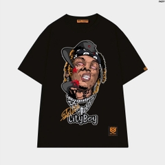 Áo phông LocalBrand City Boy 1431 form rộng tay lỡ nam nữ