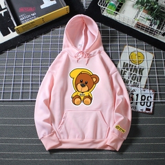 Áo Hoodie cute Gấu Drew House Nam Nữ From Rộng Vải Nỉ Dày Ấm Áp.