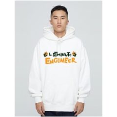 Áo Hoodie Nỉ Bông Engineer 767 HY KOREA Nam Nữ Form Rộng