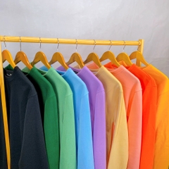 Áo Sweater nỉ bông unisex In Chữ THECLOBRARY 683 Form Rộng
