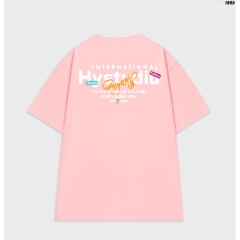Áo thun tay lỡ unisex form rộng International HY Studio 1065