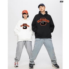 Áo khoác hoodie Nam Nữ HY KOREA SKATEBOARD 830 Streetwear Vải Nỉ Bông