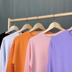 Áo Thun Tay Dài Form Rộng Unisex, Chanps.