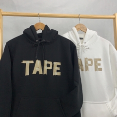 Áo Hoodie Oversize Form rộng, Áo nỉ chui đầu Unisex Tape DC290