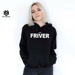 Áo Hoodie HY KOREA Nữ Nam Khoác Nỉ Form Rộng Kiểu Sweater Unisex In Hình Friver DC213.