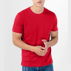 Áo Thun Trơn Màu Đỏ 35/65