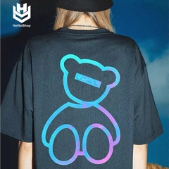 TNPQ09 Áo Thun Phản Quang Tay Ngắn Gấu Lil Bear