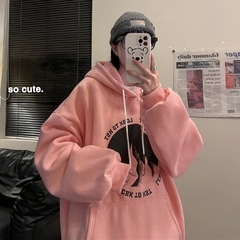 Áo khoác nỉ nam nữ Áo sweater hoodie nam nữ from rộng hình Núi DC303