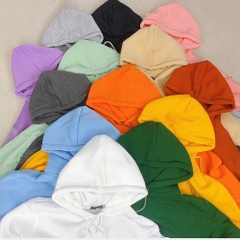 Áo Hoodie Trơn Xanh Biển