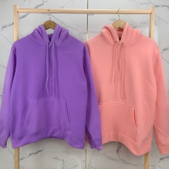 Áo Hoodie Trơn Xanh Biển