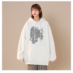 Áo hoodie form rộng nam nữ phong cách ulzzang hàn quốc Caro 301