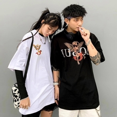 TL29 Áo Thun Tay Lỡ Unisex BOBUI XƯƠNG