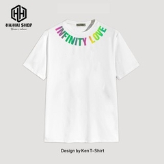 TNPQ10 Áo Thun Phản Quang Tay Ngắn Infinity cổ