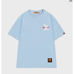 Áo thun form rộng tay lỡ nam nữ unisex Xương đỏ 1079 HY STUDIO