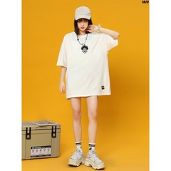 Áo thun form rộng nam nữ tay lỡ Bad Rules 1029 HY KOREA