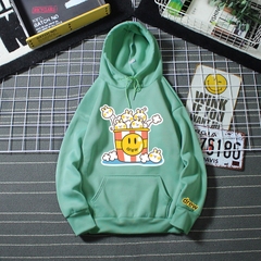 Áo Hoodie Vải Nỉ Nam Nỉ Sweater Unisex Cute.