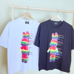 TL23 Áo Thun Tay Lỡ Unisex GẤU SƠN