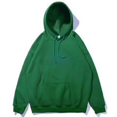 Áo Hoodie Trơn Màu Rêu