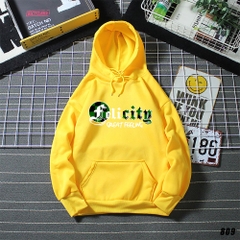 Áo Hoodie Nam HY KOREA Felicitg 809 Unisex Streetwear Vải Nỉ Bông