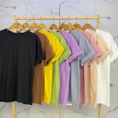 Áo Thun Nữ HY KOREA Tay Lỡ Cô gái áo hồng 1204 Cotton 100 Quảng Châu