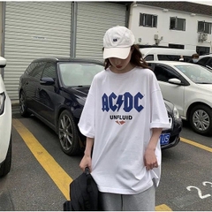 Áo Thun Áo Phông Tay Lỡ From rộng ACDC Unisex TLDC268