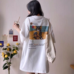 TL21 Áo Thun Tay Lỡ Unisex TOM JERRY COOPER