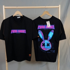 TL36 Áo Thun Tay Lỡ Unisex RABBIT POWER