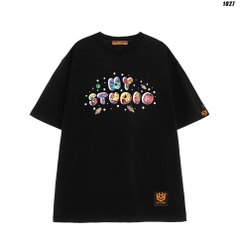 Áo phông nam nữ form rộng tay lỡ HY Studio họa tiết 1027