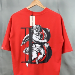 TL25 Áo Thun Tay Lỡ Unisex  ANGEL BOBUI