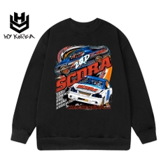 Áo Sweater nỉ bông HY KOREA In Hình SCDRA 421 Unisex Đẹp.