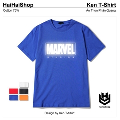 Áo Thun Phản Quang MarvelStu Cotton 75% Form Rộng Unisex Nam Nữ Rẻ Đẹp HaiHaiShop, Ken T-Shirt.