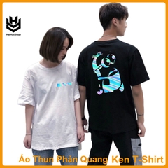 Áo Thun Phản Quang Minion Cotton 75%, Form rộng Unisex, nam nữ Đẹp Ken T-Shirt.