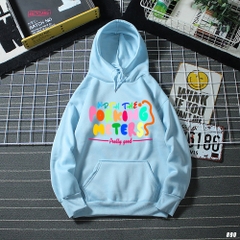 Áo khoác Hoodie nỉ bông form rộng Porking Meters 890 Unisex