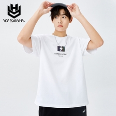 Áo Thun Tay Lỡ Unisex HY Korea Form Rộng Vải Cotton 100 UNREPENTANT 663