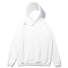 Áo Hoodie Trơn Màu Trắng