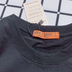 Áo Phông Rộng HY KOREA Tay Lỡ Trust God Unisex Nam Nữ TLLC60