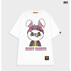 Áo thun nam nữ unisex Thỏ Bad Bunny 802 form rộng tay lỡ HY KOREA