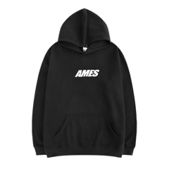 Áo khoác nỉ nam nữ Áo sweater hoodie nam nữ from rộng hình Ames DC307