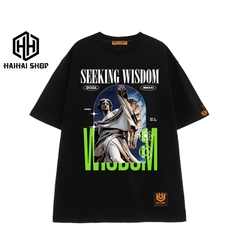 Áo Thun Tay Lỡ Form Rộng SEEKING WISDOM 603 Cotton 75% Unisex