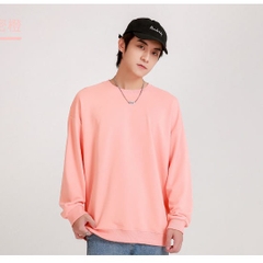 [Mã LT50 giảm 50K đơn 150K] Áo Sweater Nam Nữ HY KOREA Trơn Chất Nỉ Bông Dày Dặn Form Rộng Freesize Unisex